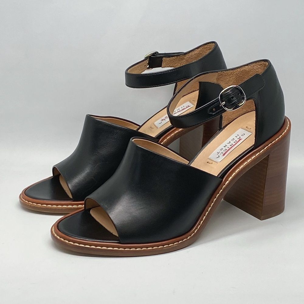 Gabriela Hearst Beau LeatherβAnkle-Strap Sandals size 41